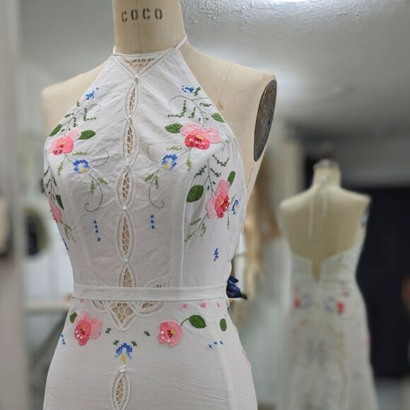 Vintage Love Shack Fancy Midi Dress - Picture 6 of 9